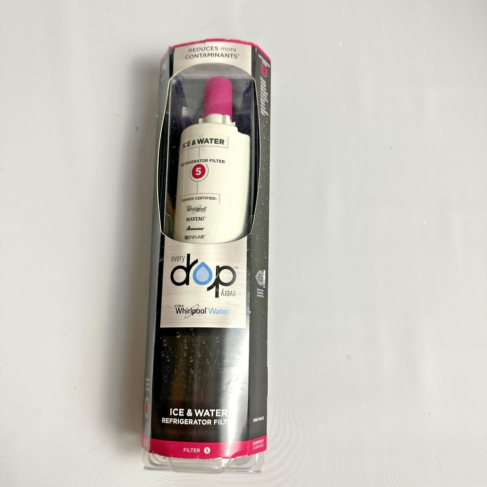 EveryDrop Whirlpool Refrigerator Ice & Water Filter 5 EDR5RXD1 NIP Genuine NEW